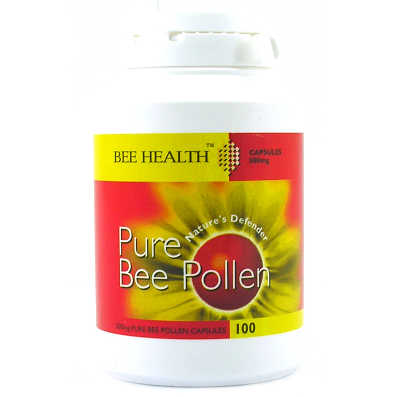 Bee Health Pure Bee Pollen 500mg 100 Capsules | eBay