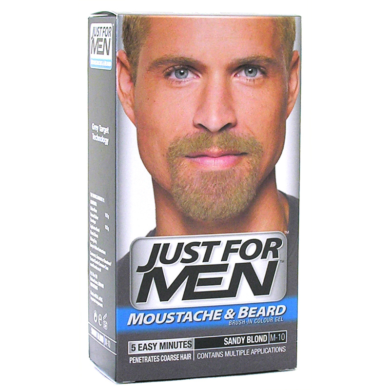Just For Men Moustache &amp; Beard Gel Colourant | eBay
