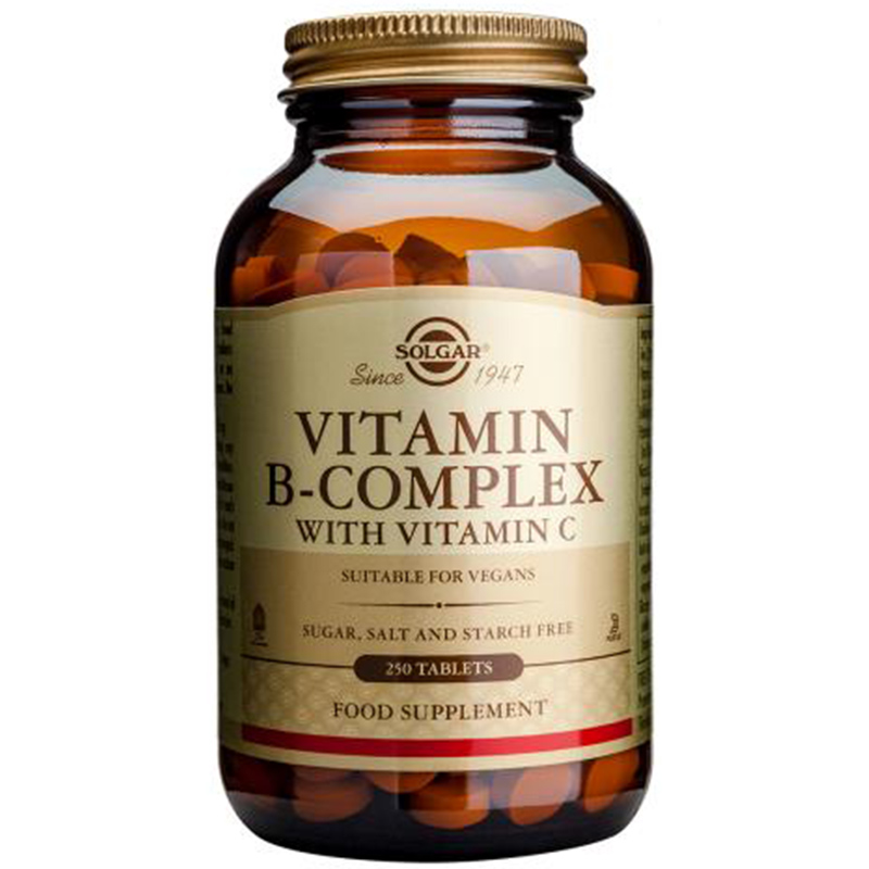 Solgar Vitamin B Complex with Vitamin C Choose either 100 or 250