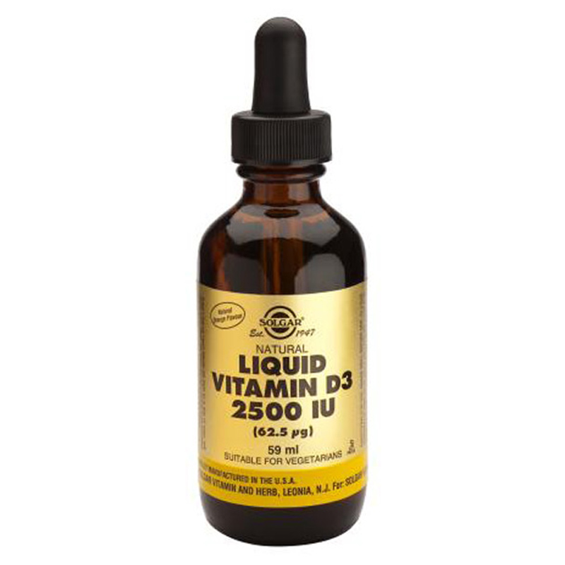 Solgar Liquid Vitamin D3 2500IU 59ml eBay