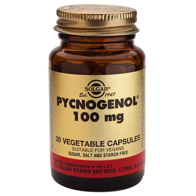 Pycnogenol 100mg from Solgar WWSM